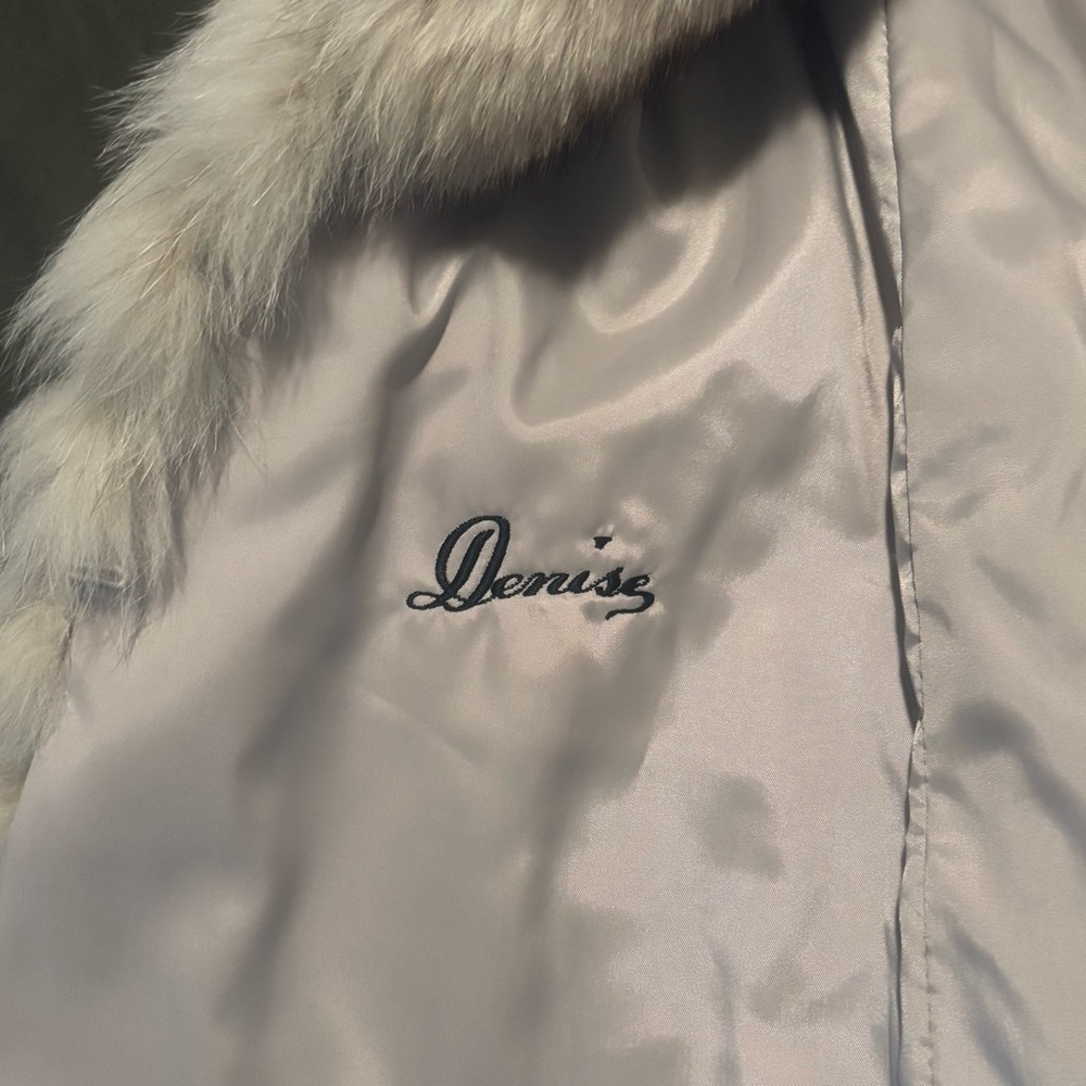 Saga Fox | Plush Cream Faux Fur Coat | OS, fits like Size S/M - Picture 7 of 11